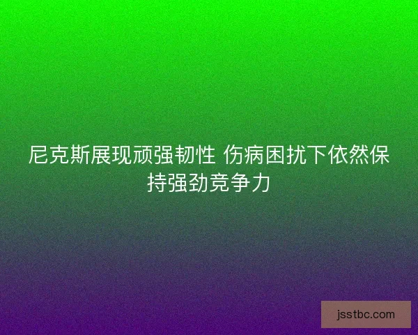 尼克斯展现顽强韧性 伤病困扰下依然保持强劲竞争力